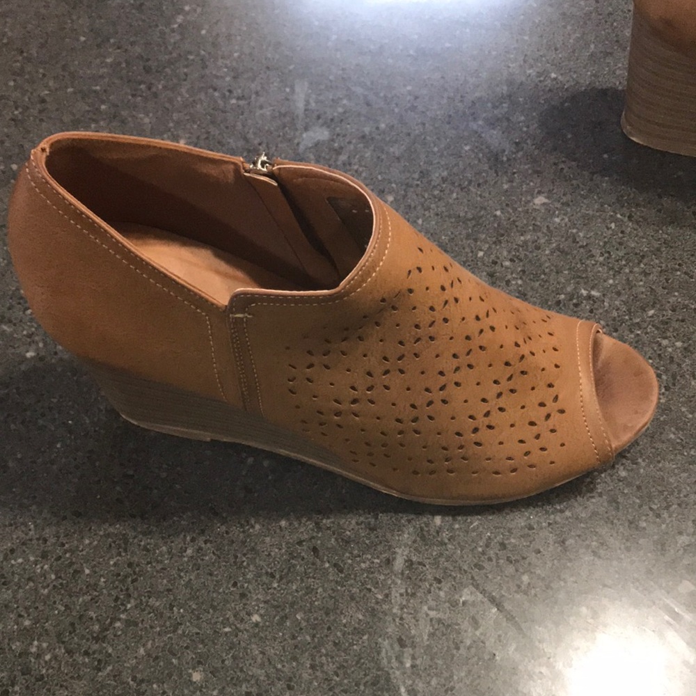 Open Toed Booties